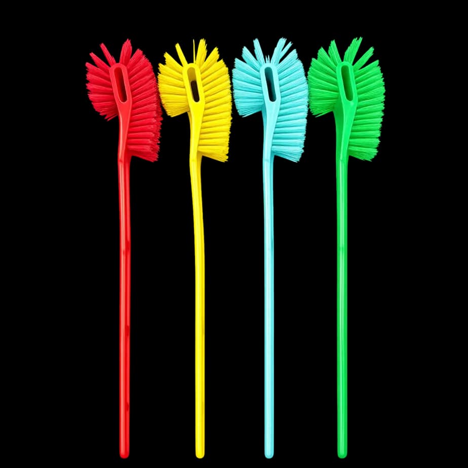 Double Hockey Toilet Brush